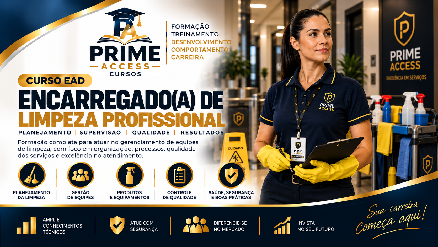 Encarregado(a) de Limpeza Profissional