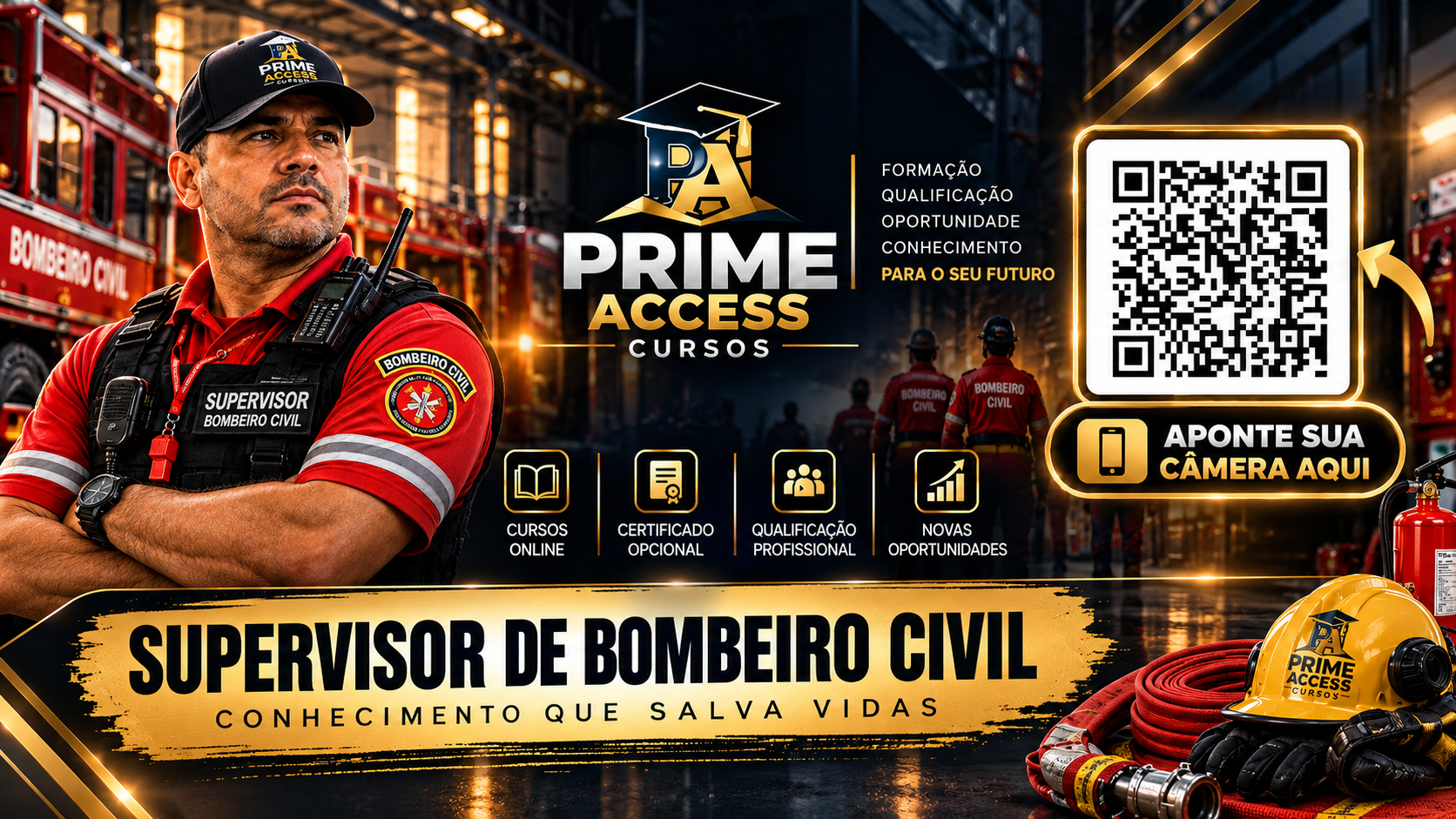 SUPERVISOR DE BOMBEIRO CIVIL