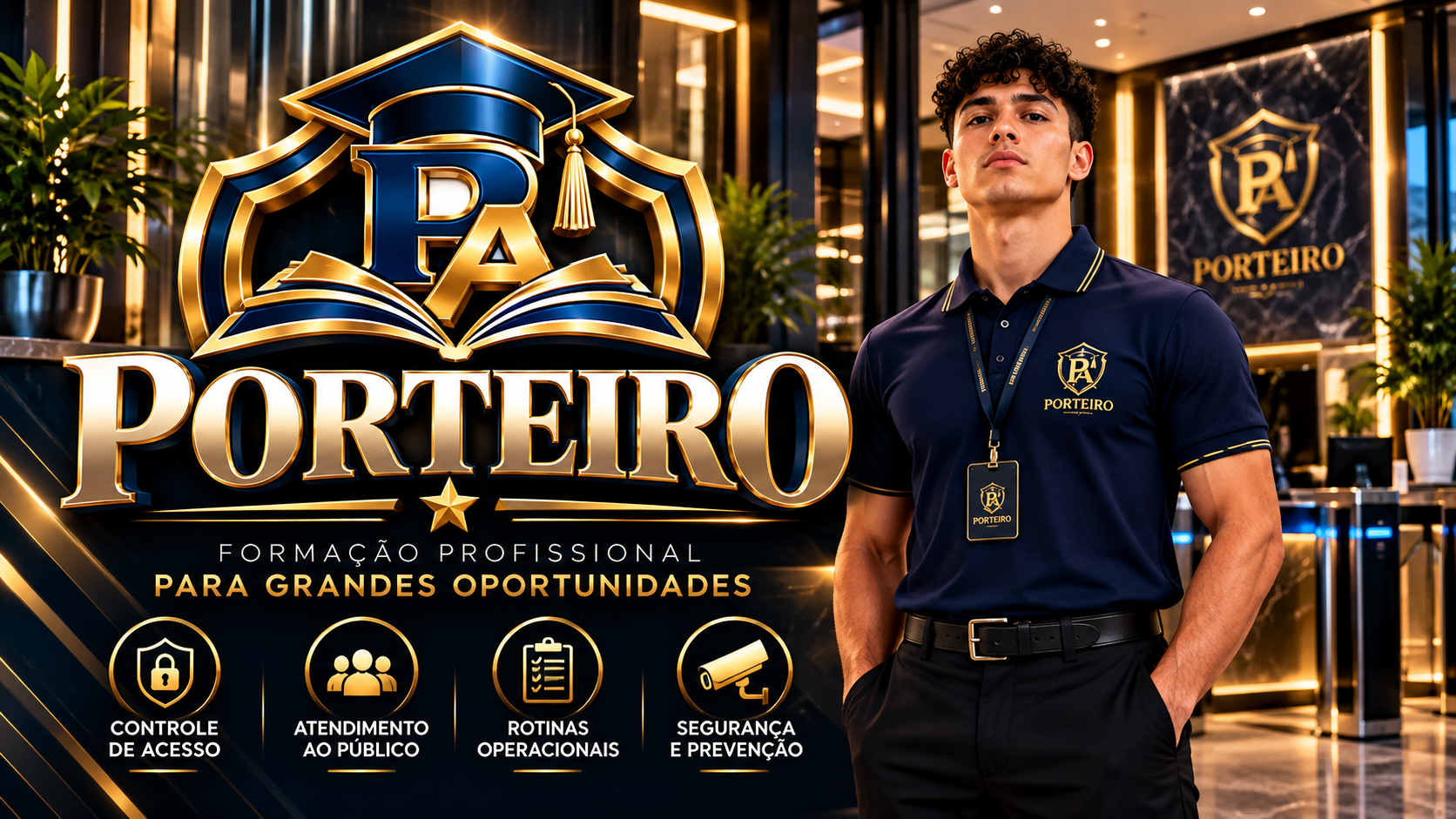 PORTEIRO PROFISSIONAL — FUNDAMENTOS, CONTROLE DE ACESSO E SEGURANÇA